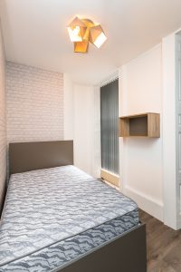 Bedroom H – 18 Leazes Terrace, Flat 3, Newcastle upon Tyne, NE1 4LY