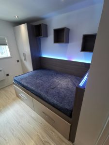 Bedroom 334 – Flat 9 (Flat 3 Floor 3), City View@Phoenix House, Sunderland, SR1 3BT